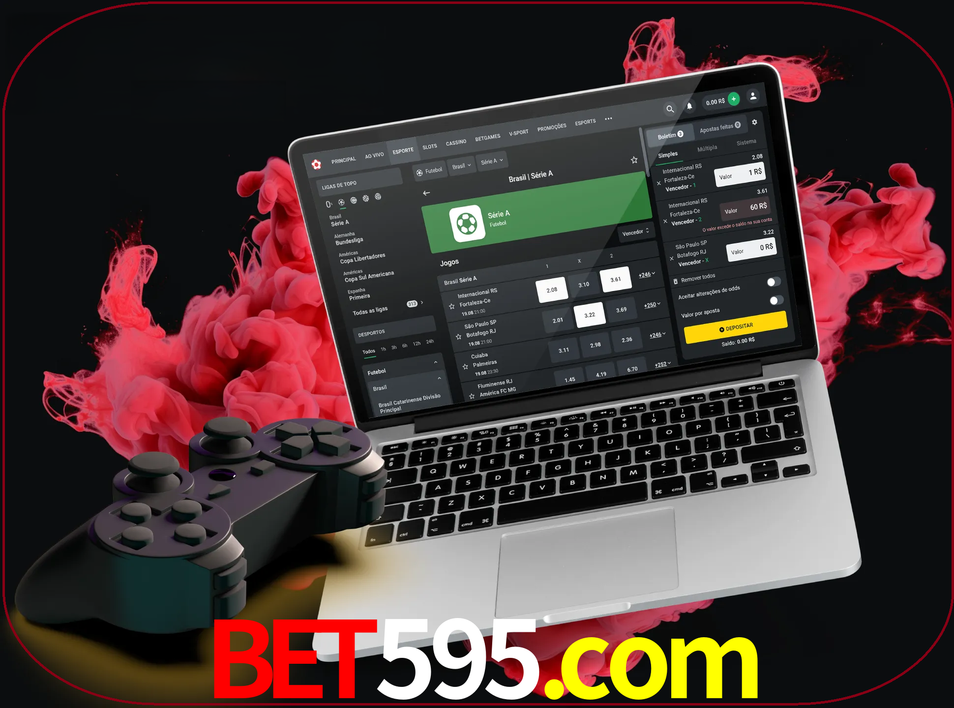 Visite a secção especial de jogos de vídeo em bet595 para descobrir em que jogos pode apostar e ganhar muito dinheiro.